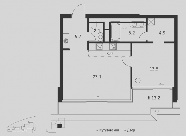 Фото ЖК Бадаевский от Capital Group. Жилой комплекс 